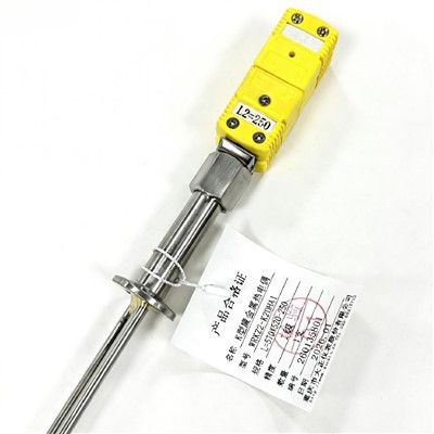 חיישן טמפרטורת פלדת אל חלד משוריינת מסוג K- תרמי