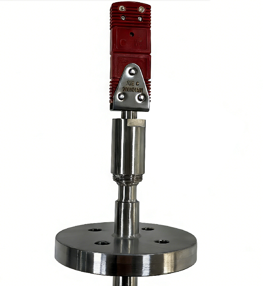 סוג C טונגסטן-רניום גבוה-צמד תרמי ואקום עם אוגן בטמפרטורה של 2000 מעלות